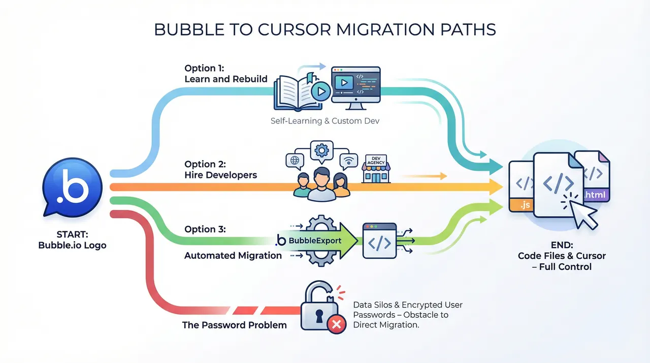 Making the Switch: From Bubble to Cursor