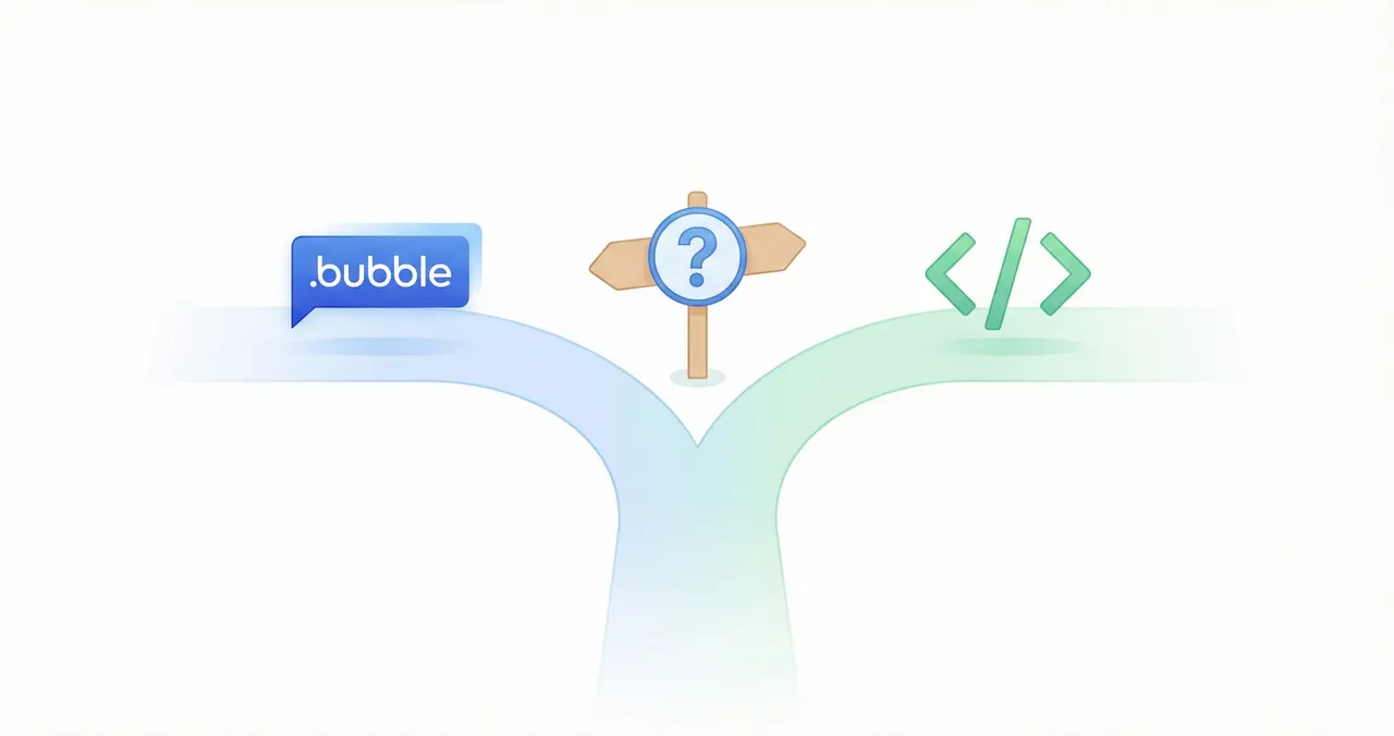 Should I stay on Bubble or migrate? A decision framework for founders